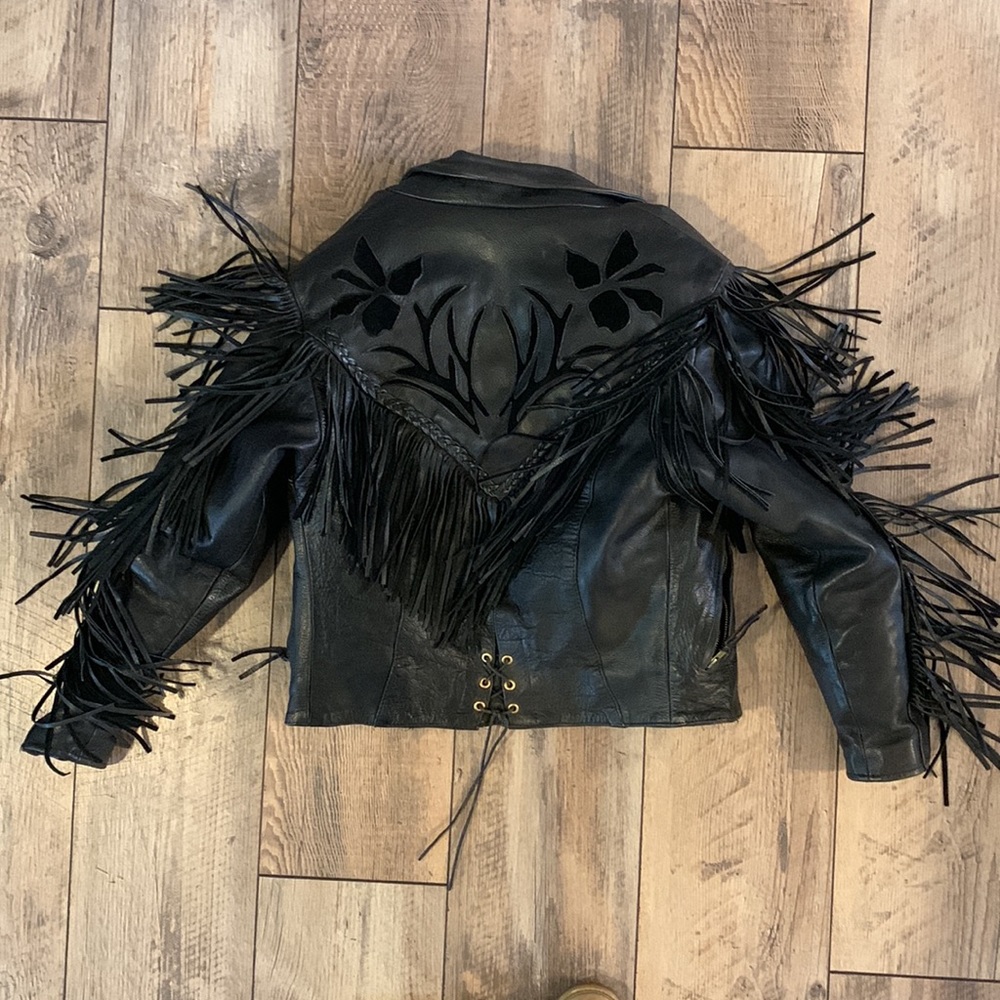 Vintage leather jacket